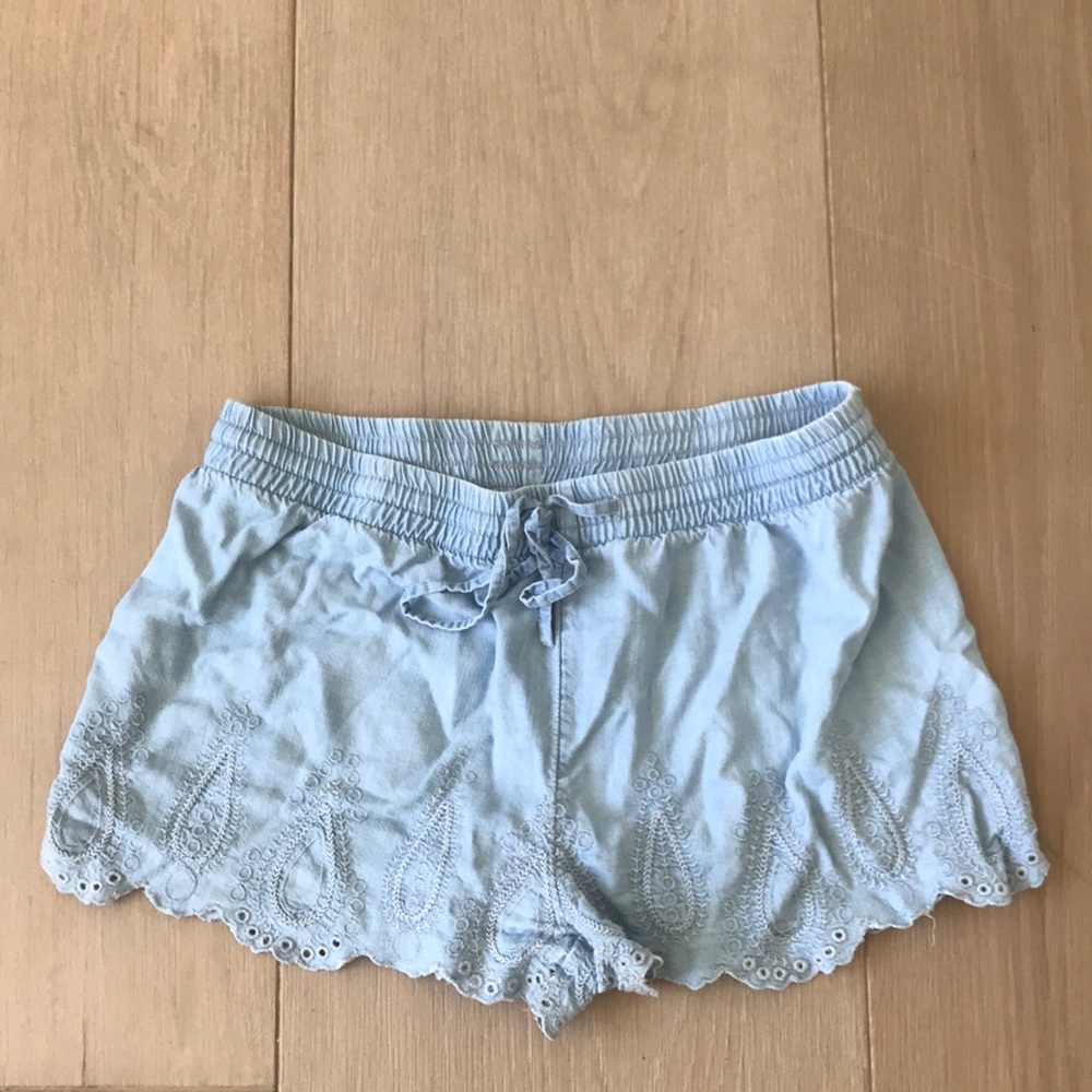 Chambray shorts